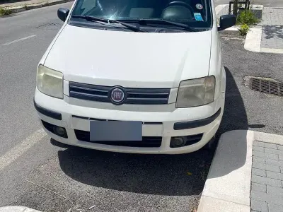 Begagnad Fiat Panda 60 HK (44 kW) 2008 Vit Halvkombi