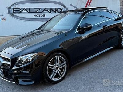 Usata Mercedes E220 Premium Plus 194 CV (142 kW) 2019 Nero Coupé
