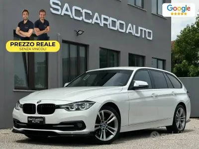 Usata BMW 320 Sport Line 190 CV (139 kW) 2017 Bianco Station wagon