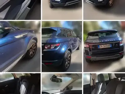 Usata Land Rover Range Rover evoque 150 CV (110 kW) 2014 Blu SUV