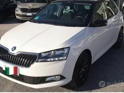 Usata Skoda Fabia Design Edition 75 CV (55 kW) 2018 Bianco Berlina