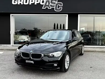 Usata BMW 316 Advantage 116 CV (85 kW) 2016 Nero Station wagon