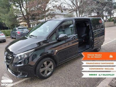 Usata Mercedes Vito 136 CV (100 kW) 2017 Nero Furgone