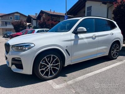 Usata BMW X3 M Sport 190 CV (139 kW) 2021 Bianco SUV