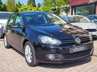 Begagnad VW Golf VI Highline 105 HK (77 kW) 2009 Svart Halvkombi