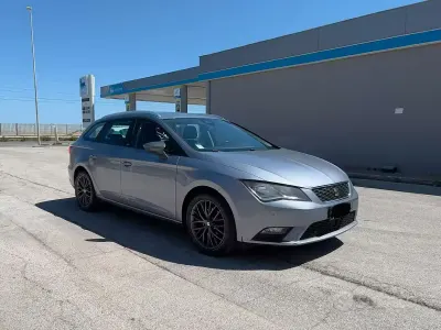 Usata Seat Leon 110 CV (80 kW) 2016 Grigio Station wagon
