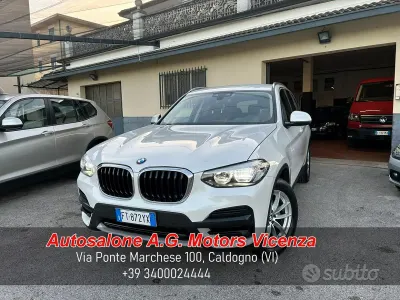 Begagnad BMW X3 Advantage 190 HK (139 kW) 2019 Vit SUV