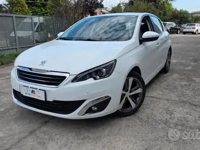 Usata Peugeot 308 Allure 131 CV (96 kW) 2016 Bianco Berlina