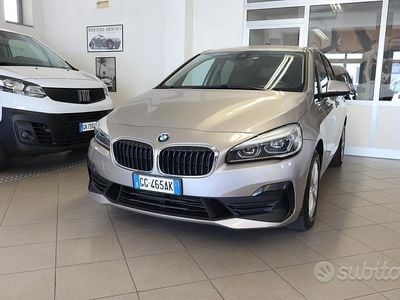 Usata BMW 218 Active Tourer Advantage 150 CV (110 kW) 2021 Grigio Monovolume