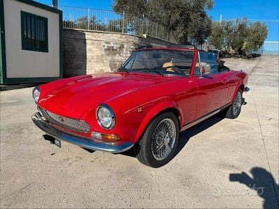 Usata Fiat 124 Spider 1970 Rosso Cabrio