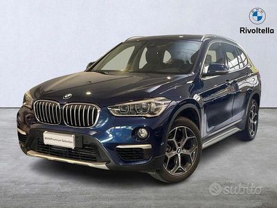 Usata BMW X1 xLine 140 CV (102 kW) 2019 Blu SUV