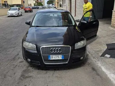 Usata Audi A3 Ambiente 105 CV (77 kW) 2006 Nero Utilitaria