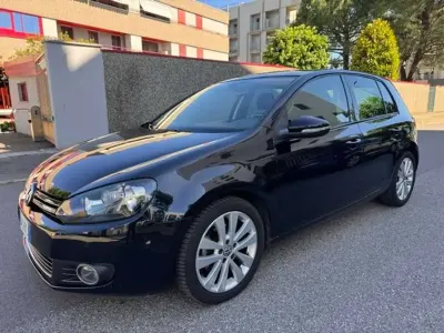 Usata VW Golf VI 140 CV (102 kW) 2009 Nero Utilitaria