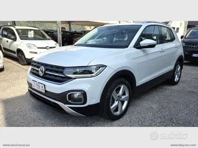 Usata VW T-Cross Style 116 CV (85 kW) 2020 Bianco SUV