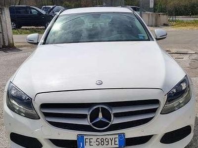 Usata Mercedes C180 Executive 116 CV (85 kW) 2016 Bianco Station wagon