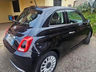 Usata Fiat 500 Lounge 69 CV (50 kW) 2016 Nero Utilitaria