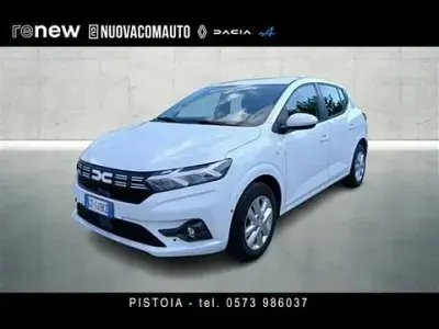 Usata Dacia Sandero Expression 101 CV (74 kW) 2024 Bianco Utilitaria