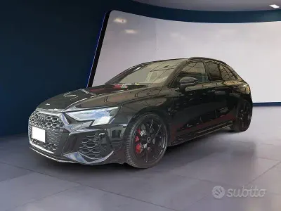 Usata Audi RS3 Ambiente 400 CV (294 kW) 2023 Nero Berlina