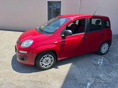 Usata Fiat Panda Easy 69 CV (50 kW) 2015 Rosso Utilitaria