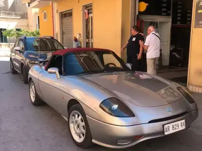 Usata Fiat Barchetta 131 CV (96 kW) 1998 Grigio Cabrio