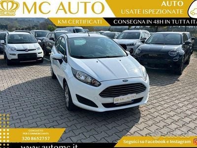Usata Ford Fiesta Titanium 75 CV (55 kW) 2014 Bianco Utilitaria