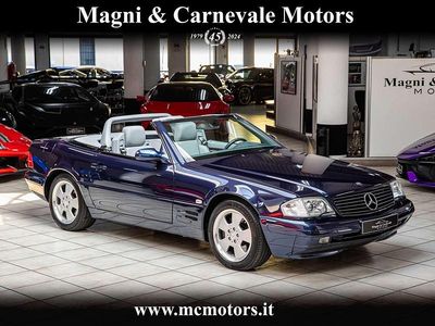 Usata Mercedes SL500 Active 306 CV (225 kW) 2000 Blu azzurrite Cabrio