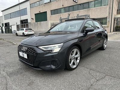 Usata Audi A3 Advanced 116 CV (85 kW) 2022 Grigio Berlina