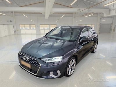 Usata Audi A3 Advanced 150 CV (110 kW) 2022 Grigio Berlina