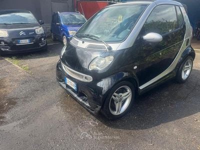 Begagnad Smart ForTwo Cabrio Passion 61 HK (44 kW) 2005 Svart Cab