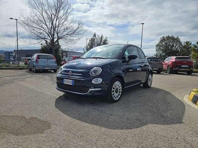 Usata Fiat 500 Lounge 69 CV (50 kW) 2017 Blu/azzurro Utilitaria