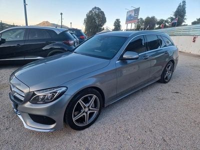 Begagnad Mercedes C300e AMG 203 HK (149 kW) 2015 Grå Kombi