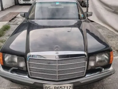 Usata Mercedes S500 SE 231 CV (169 kW) 1985 Nero Berlina