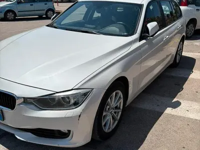 Usata BMW 318 113 CV (83 kW) 2014 Bianco Station wagon