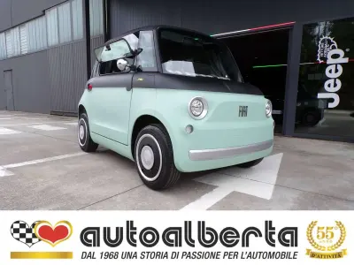 Nuova Fiat Topolino 5 kW (8 CV) 2025 Black/mint Utilitaria