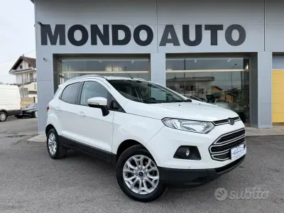 Usado Ford Ecosport Titanium 95 CV (69 kW) 2017 Blanco SUV