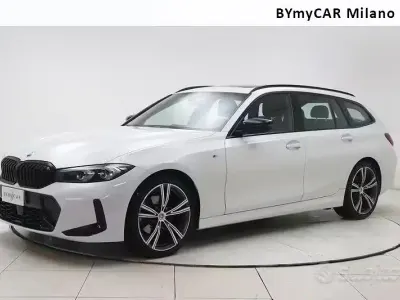 Usata BMW 320e M Sport 190 CV (139 kW) 2022 Bianco Station wagon