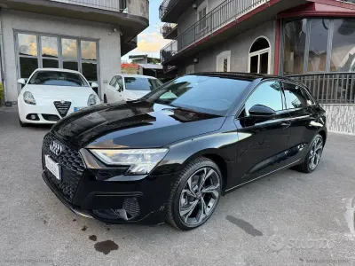 Usado Audi A3 S-Line 150 CV (110 kW) 2020 Negro Berlina