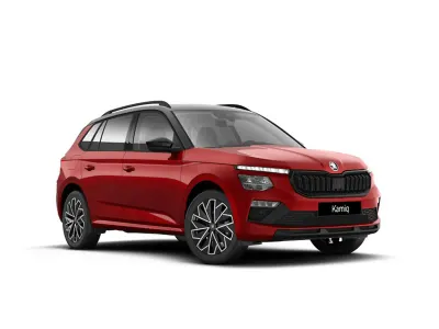 Nuova Skoda Kamiq 95 CV (69 kW) 2026 Rosso velluto metallizzato nero tulipano SUV