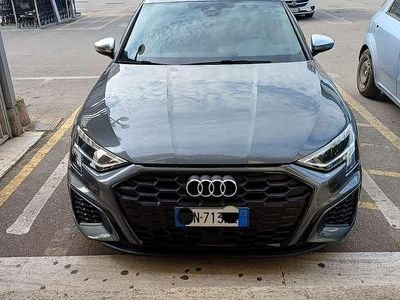 Begagnad Audi A3 S-Line 150 HK (110 kW) 2023 Grå Sedan