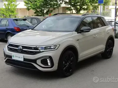 Usata VW T-Roc R-line 150 CV (110 kW) 2022 Grigio SUV