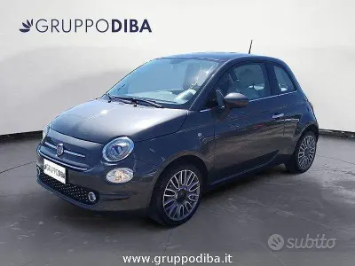 Begagnad Fiat 500 Lounge 69 HK (50 kW) 2018 Grå Sedan