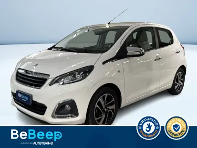 Usata Peugeot 108 Allure 69 CV (50 kW) 2018 Bianco pastello Berlina