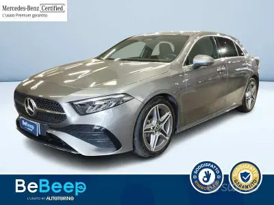 Usata Mercedes A180 AMG line 116 CV (85 kW) 2024 Grigio Berlina