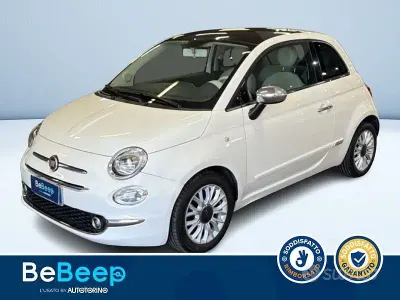 Usata Fiat 500 Lounge 69 CV (50 kW) 2016 Bianco pastello Berlina