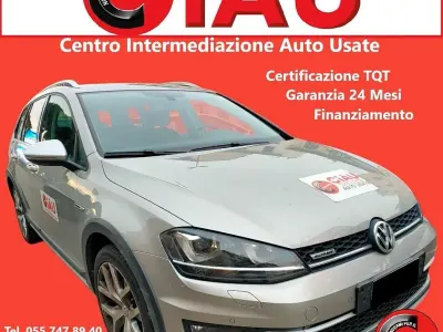 Usata VW Golf Alltrack 184 CV (135 kW) 2015 Grigio Station wagon