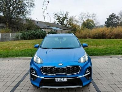 Usata Kia Sportage 136 CV (100 kW) 2019 Blu SUV