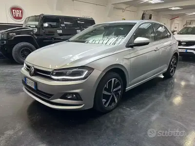 Usata VW Polo Highline 90 CV (66 kW) 2021 Grigio Utilitaria
