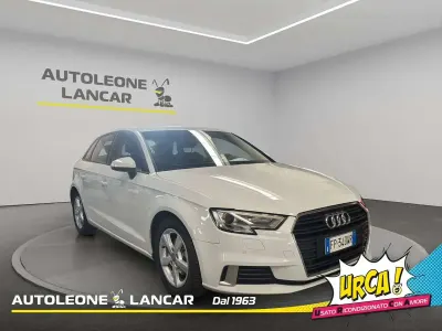 Usata Audi A3 Design 116 CV (85 kW) 2018 Bianco Berlina