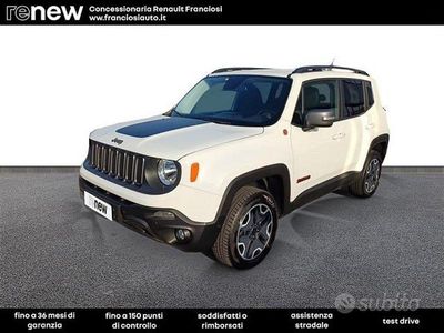 Usata Jeep Renegade Trailhawk 170 CV (125 kW) 2016 Bianco SUV