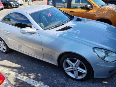Usata Mercedes SLK200 163 CV (119 kW) 2005 Argento Cabrio